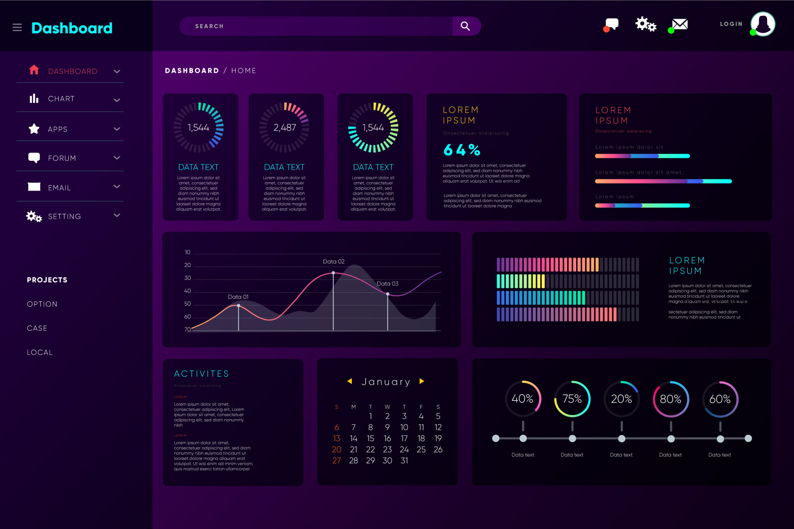 Interactive Data Dashboard